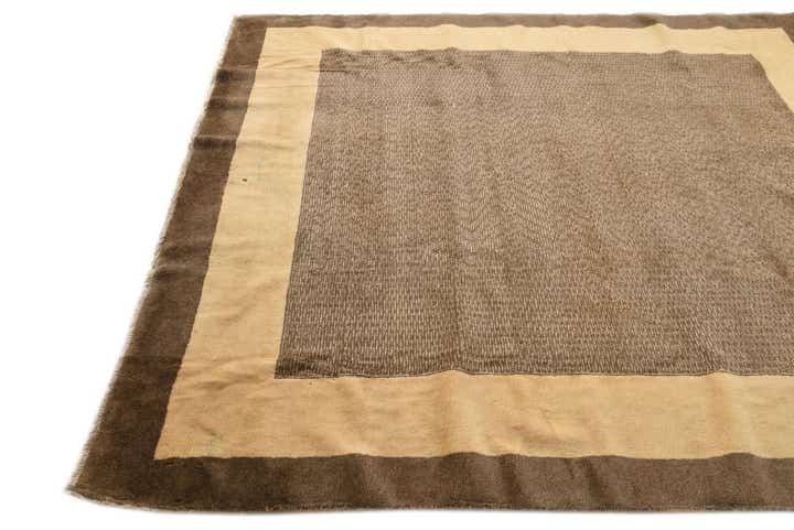 6' 4 x 6' 10 Hand Knotted Modern Ziegler Square Rug