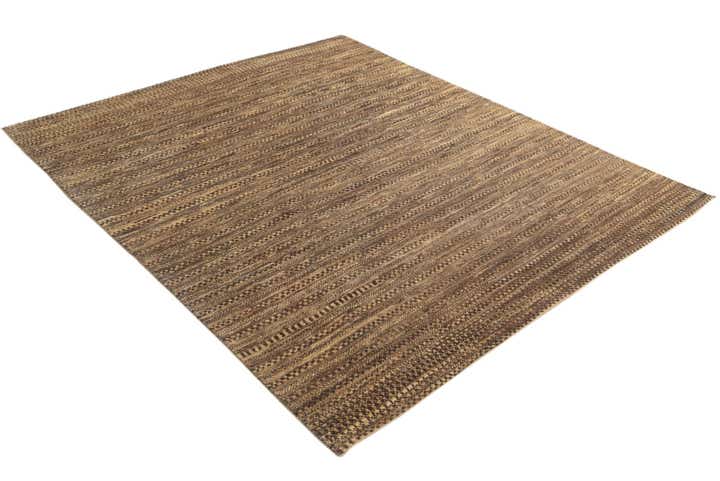 6' 5 x 7' 3 Hand Knotted Modern Ziegler Square Rug