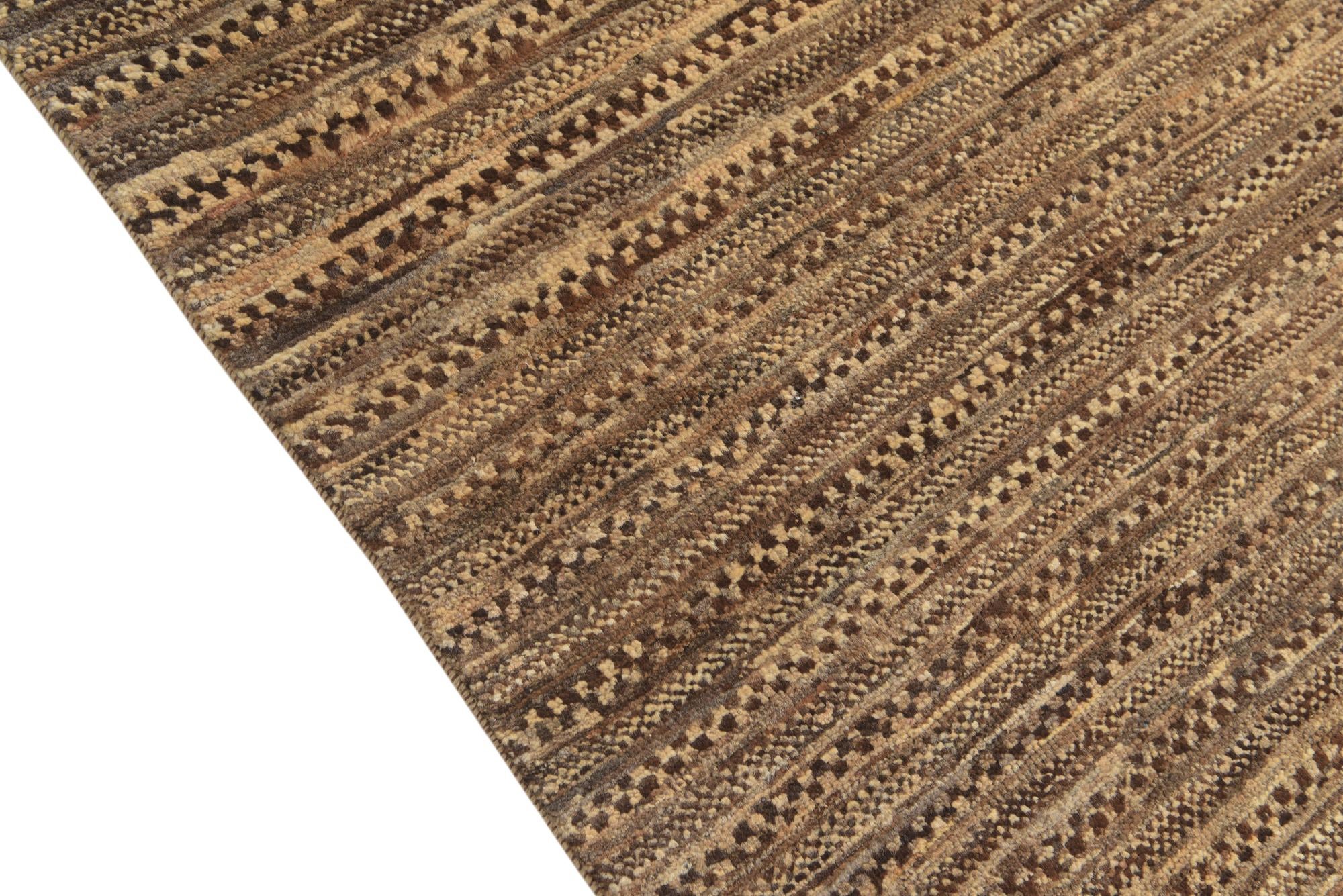 6' 5 x 7' 3 Hand Knotted Modern Ziegler Square Rug