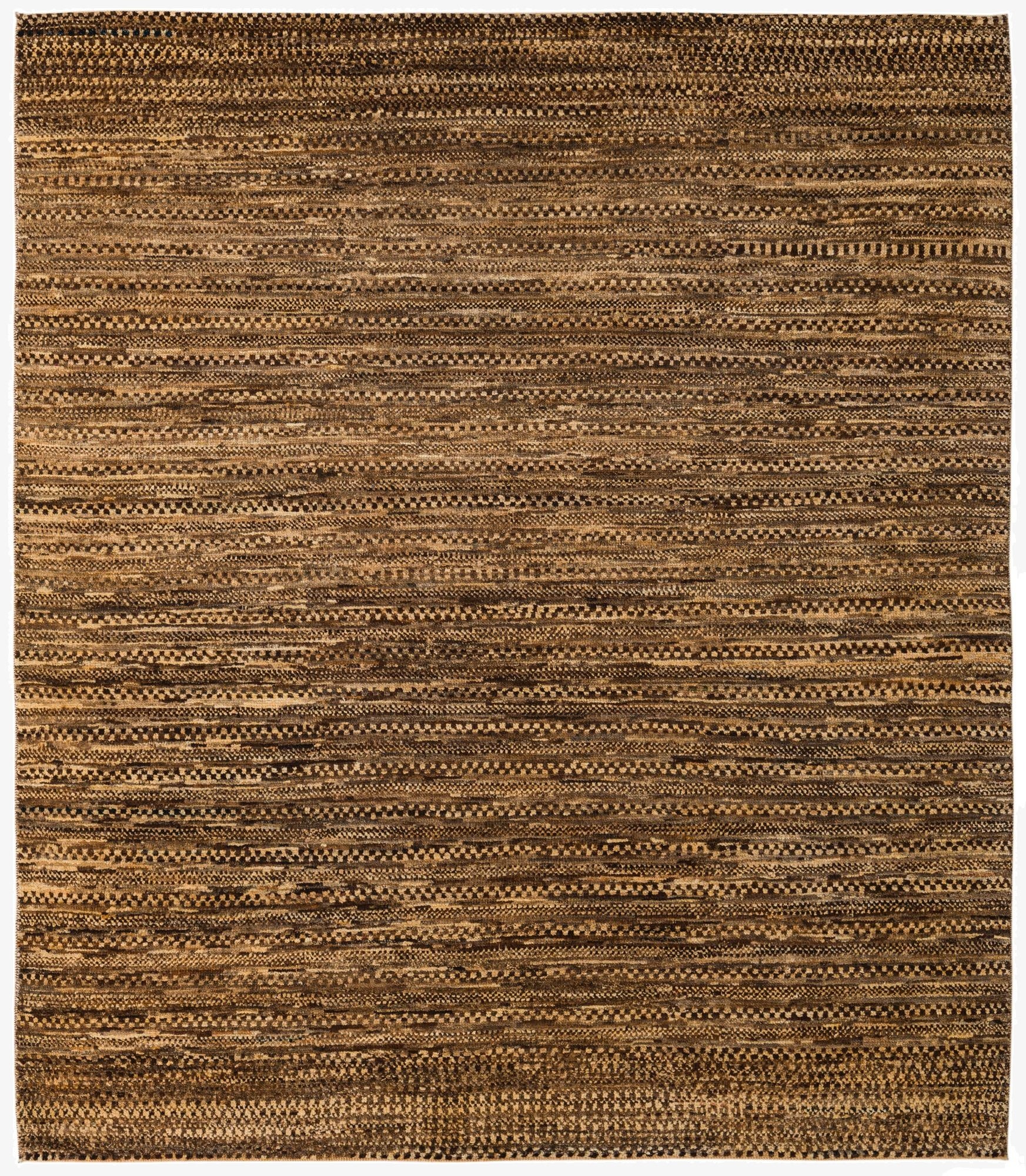 6' 5 x 7' 3  Hand Knotted Modern Ziegler Square Rug
