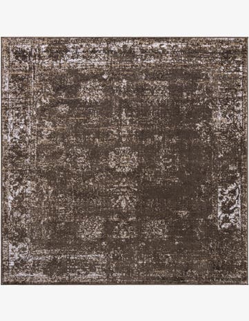 Brown Monaco Square Rug
