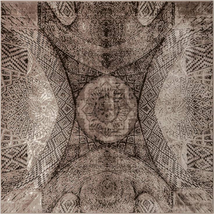 Detail image of 6' x 6' Monte Carlo Square Rug