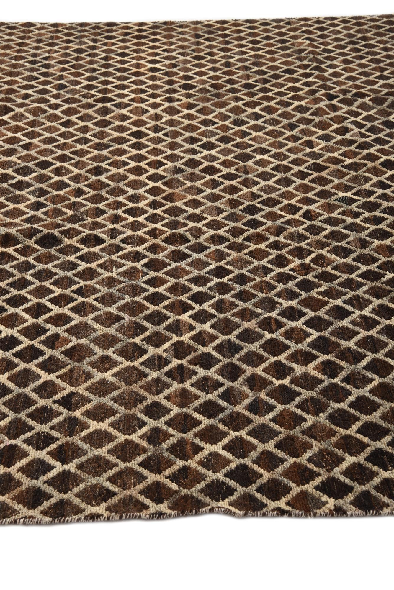7' 10 x 8' 1 Hand Knotted Moroccan Wool Square Rug