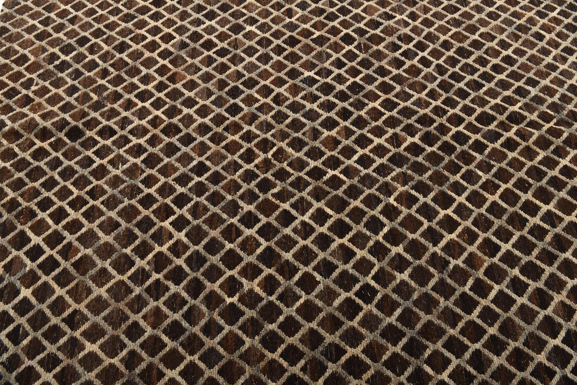 7' 10 x 8' 1 Hand Knotted Moroccan Wool Square Rug