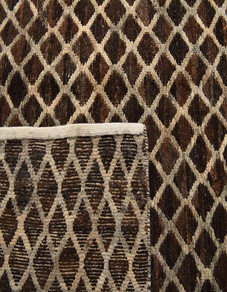 Detail image of 7' 10 x 8' 1  Hand Knotted Moroccan Wool Square Rug