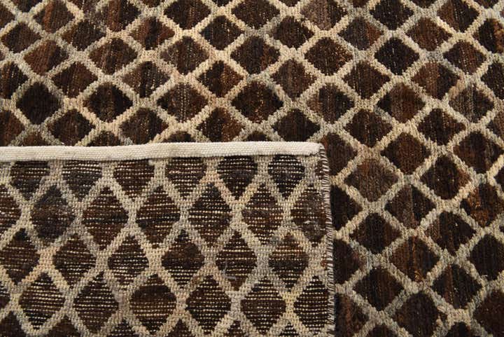 7' 10 x 8' 1 Hand Knotted Moroccan Wool Square Rug