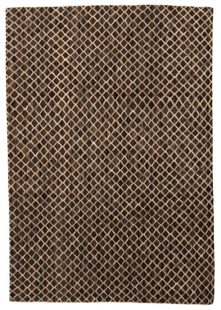 7' 10 x 8' 1 Hand Knotted Moroccan Wool Square Rug