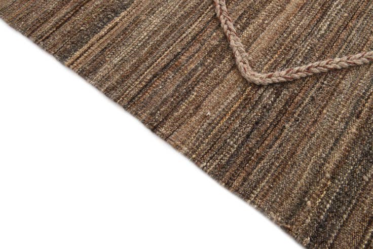 Detail image of 12' 6 x 13' Hand Knotted Moroccan Wool Square Rug