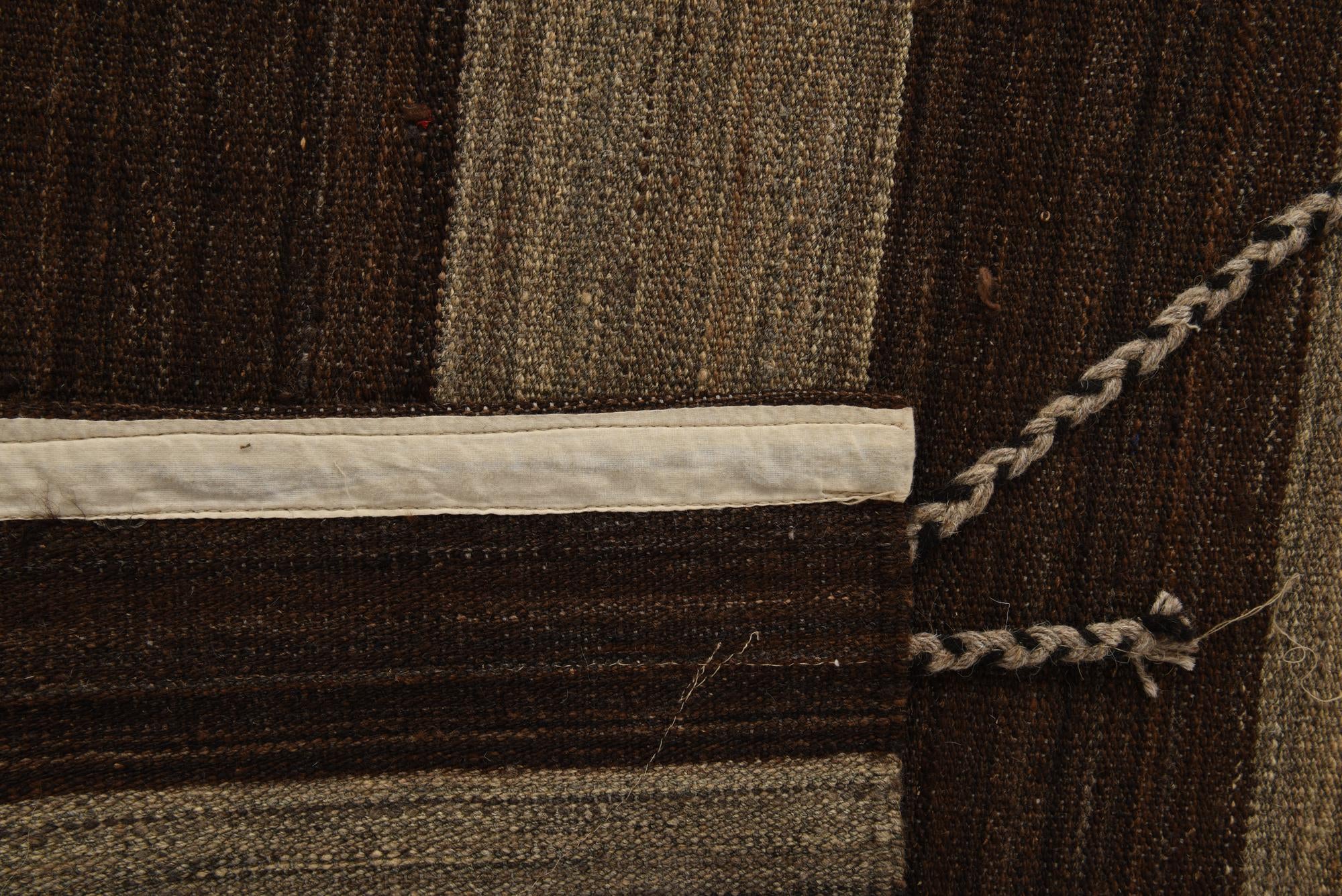 13' 3 x 13' 7 Hand Knotted Moroccan Wool Square Rug