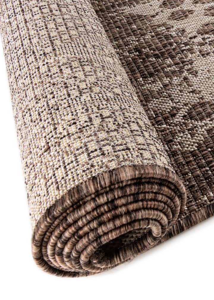 7' x 7' Easy-Clean Bohemian Indoor / Outdoor Square Rug
