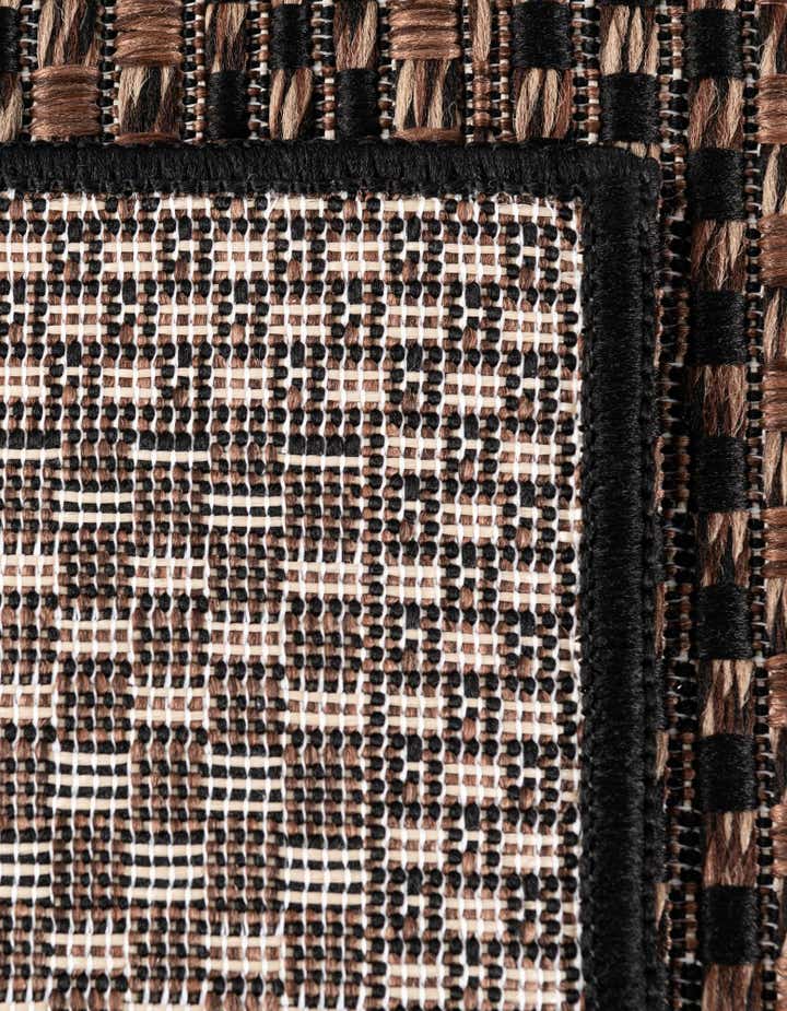 6' x 6' Easy-Clean Border Indoor / Outdoor Square Rug