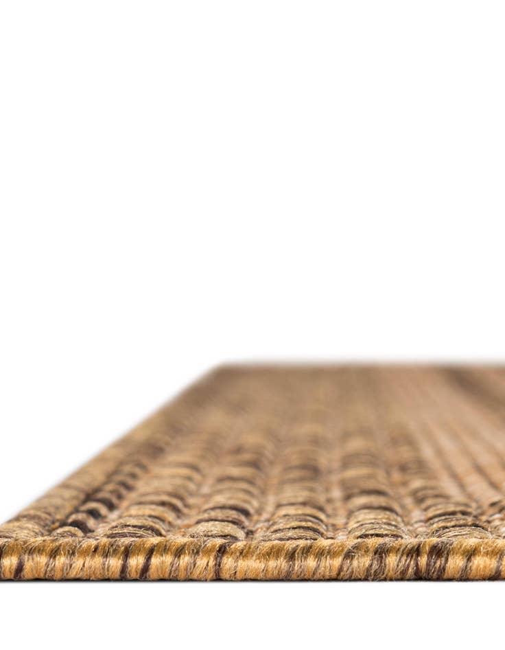 Detail image of 6' x 6'  Washable Border Indoor / Outdoor Square Rug