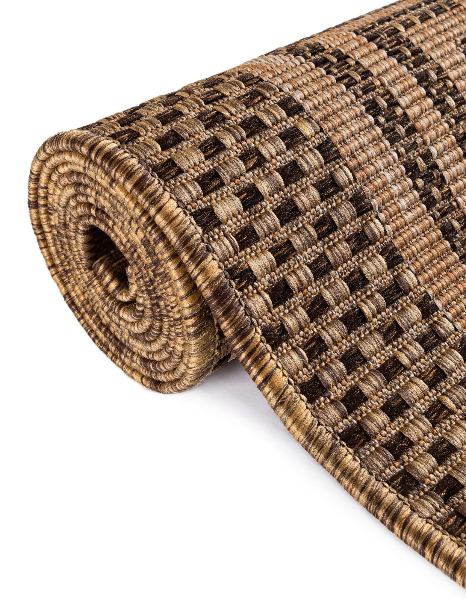 6' x 6' Easy-Clean Border Indoor / Outdoor Square Rug