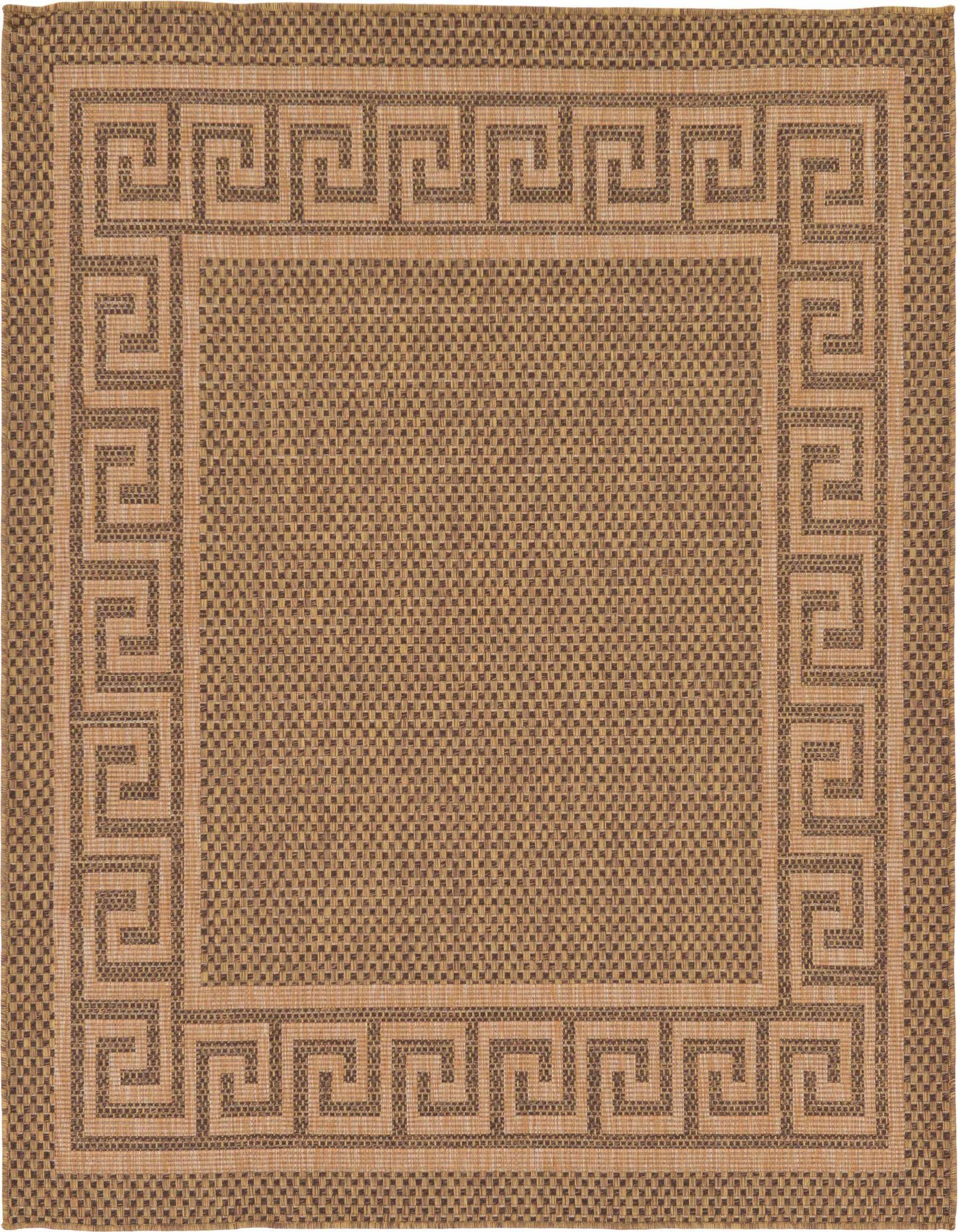 6' x 6' Easy-Clean Border Indoor / Outdoor Square Rug