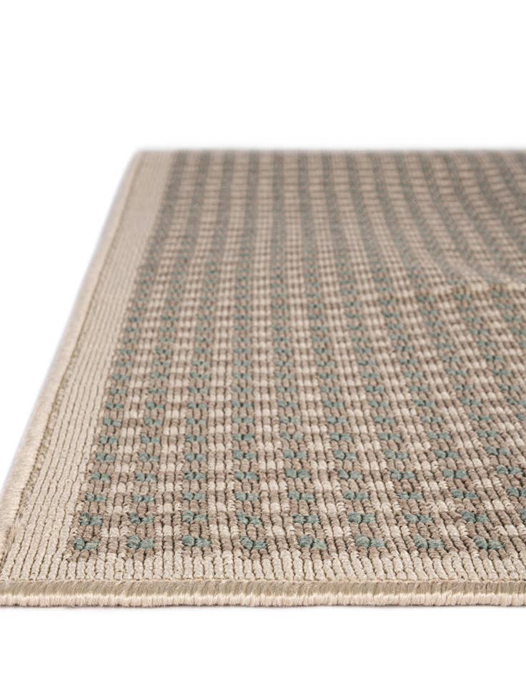Detail image of 7' 10 x 7' 10 Easy-Clean Border Indoor / Outdoor Square Rug