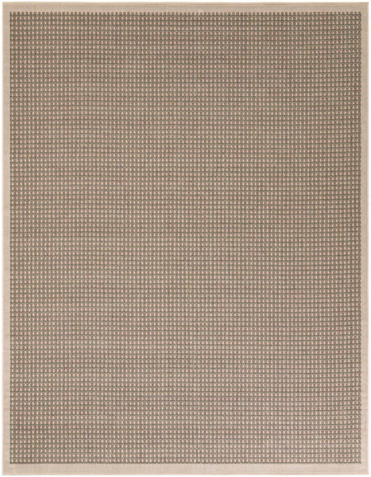 Detail image of 7' 10 x 7' 10 Easy-Clean Border Indoor / Outdoor Square Rug