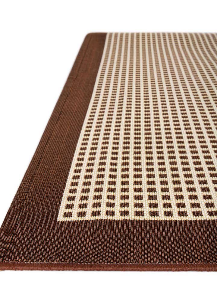 10' x 10' Easy-Clean Border Indoor / Outdoor Square Rug