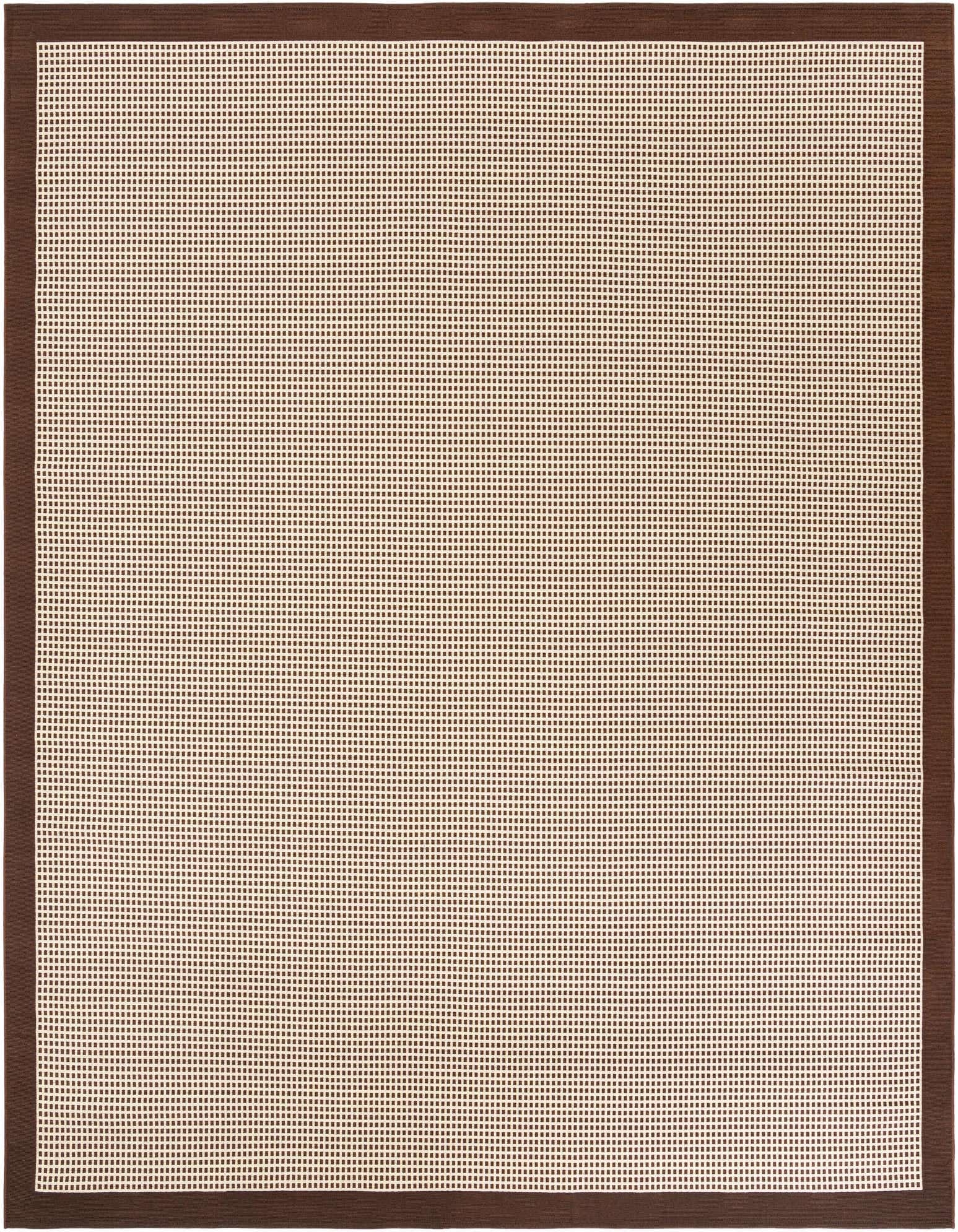 10' x 10' Easy-Clean Border Indoor / Outdoor Square Rug