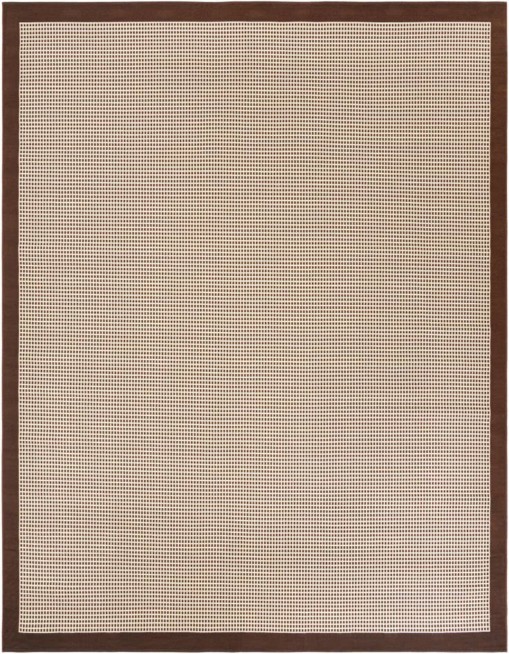 Detail image of 10' x 10' Easy-Clean Border Indoor / Outdoor Square Rug