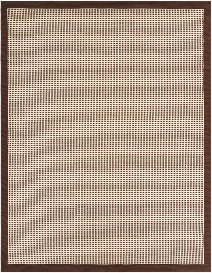 Detail image of 7' 10 x 7' 10 Easy-Clean Border Indoor / Outdoor Square Rug