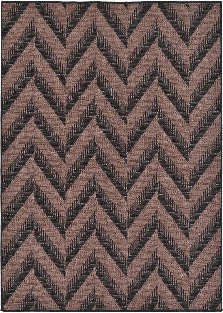 6' x 6' Easy-Clean Modern Indoor / Outdoor Square Rug