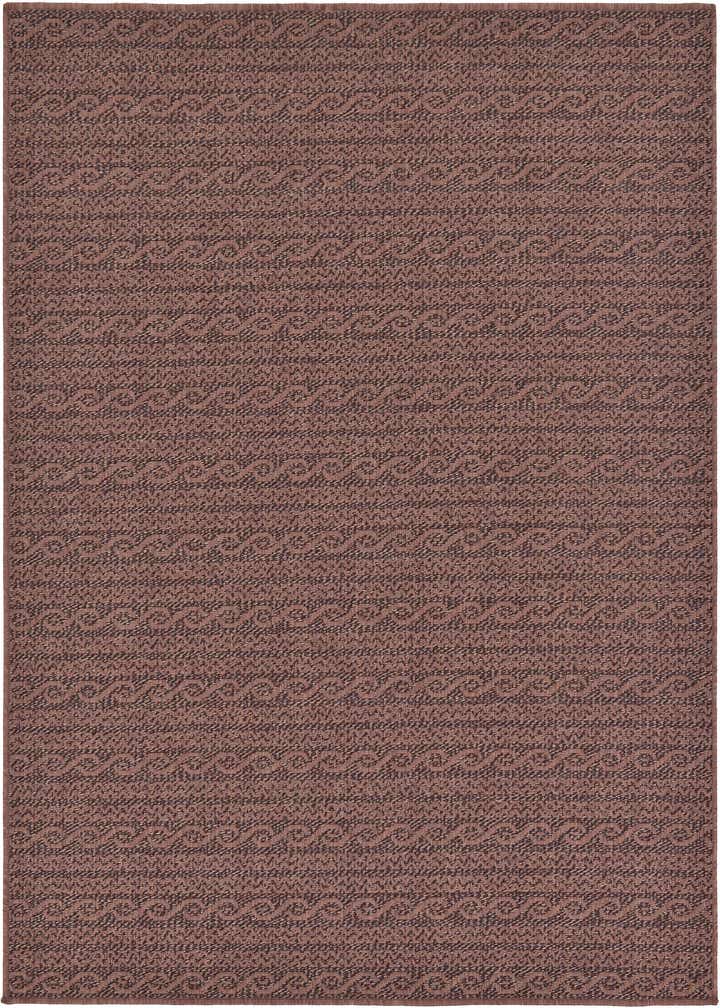 6' x 6' Easy-Clean Modern Indoor / Outdoor Square Rug