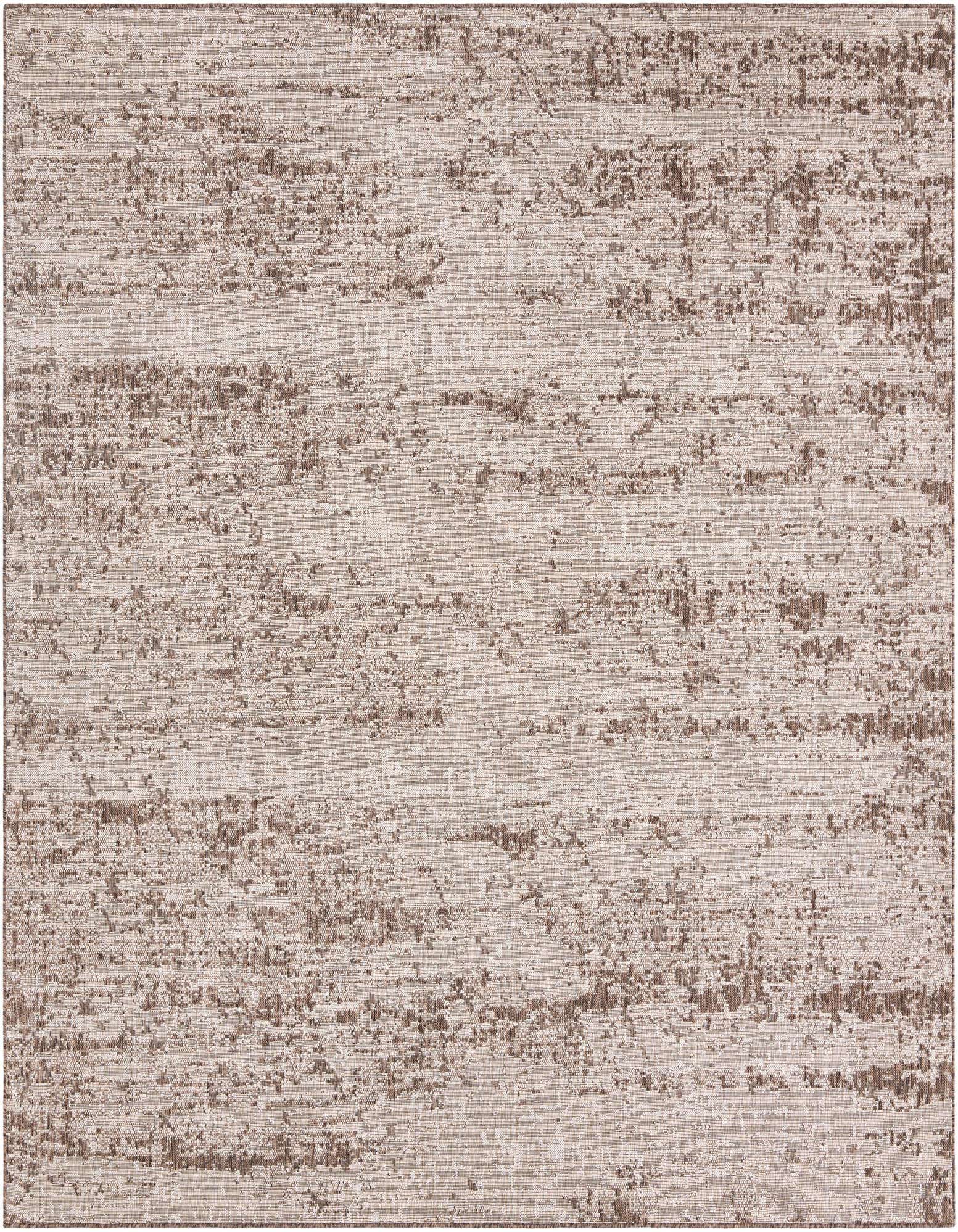 10' x 10' Easy-Clean Modern Indoor / Outdoor Square Rug