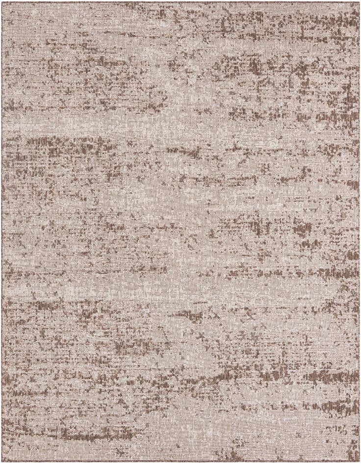 Detail image of 10' x 10' Easy-Clean Modern Indoor / Outdoor Square Rug