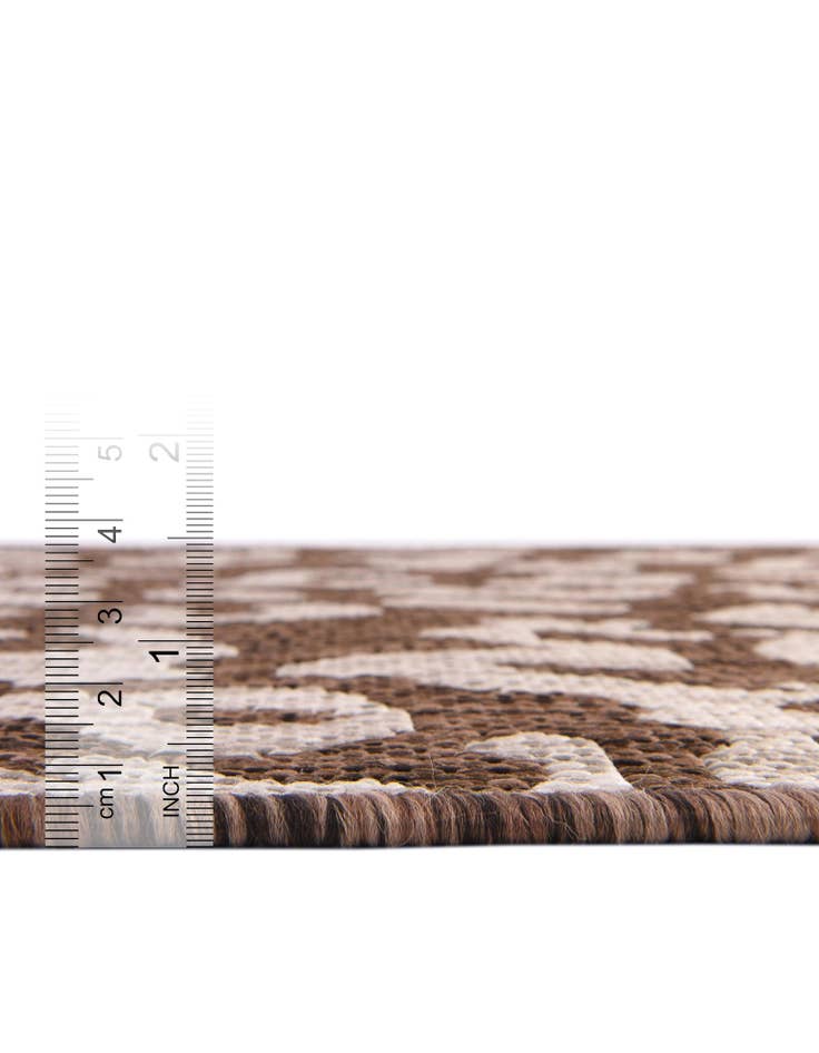 Detail image of 13' x 13' Easy-Clean Safari Indoor / Outdoor Square Rug
