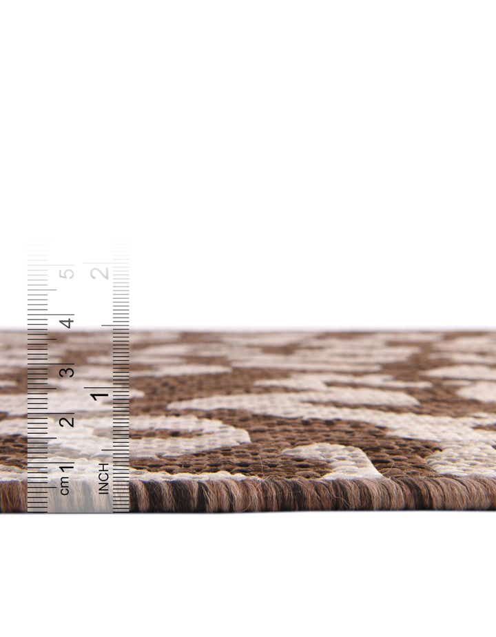 13' x 13' Easy-Clean Safari Indoor / Outdoor Square Rug