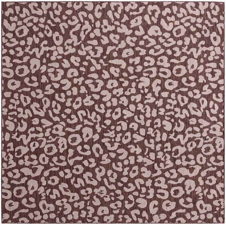 Detail image of 10' x 10' Easy-Clean Safari Indoor / Outdoor Square Rug
