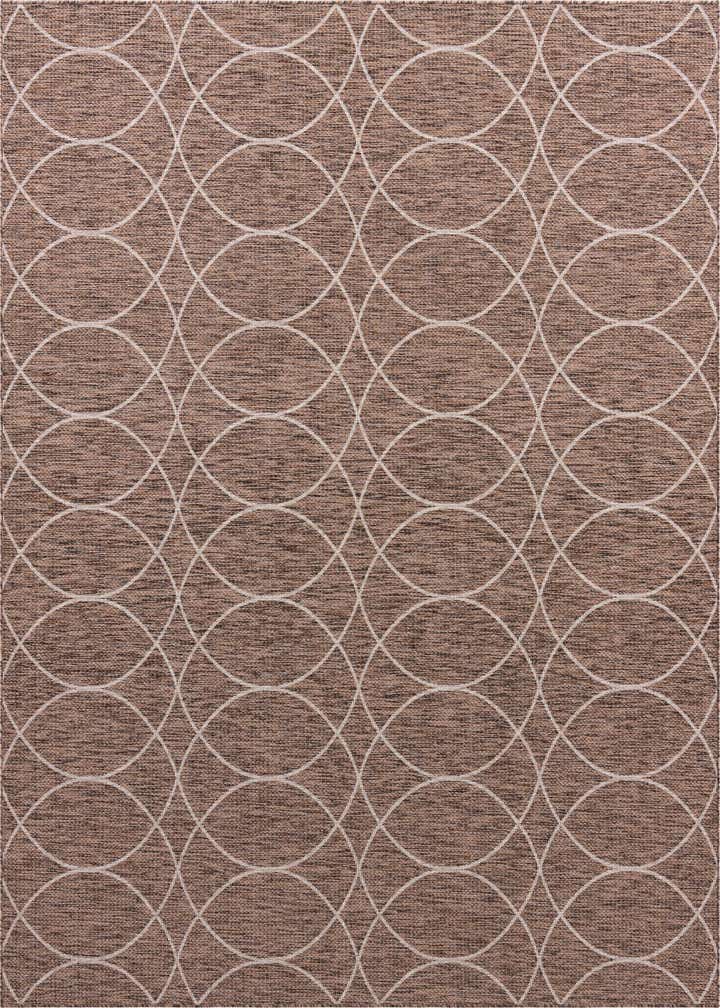 10' x 10' Easy-Clean Trellis Indoor / Outdoor Square Rug
