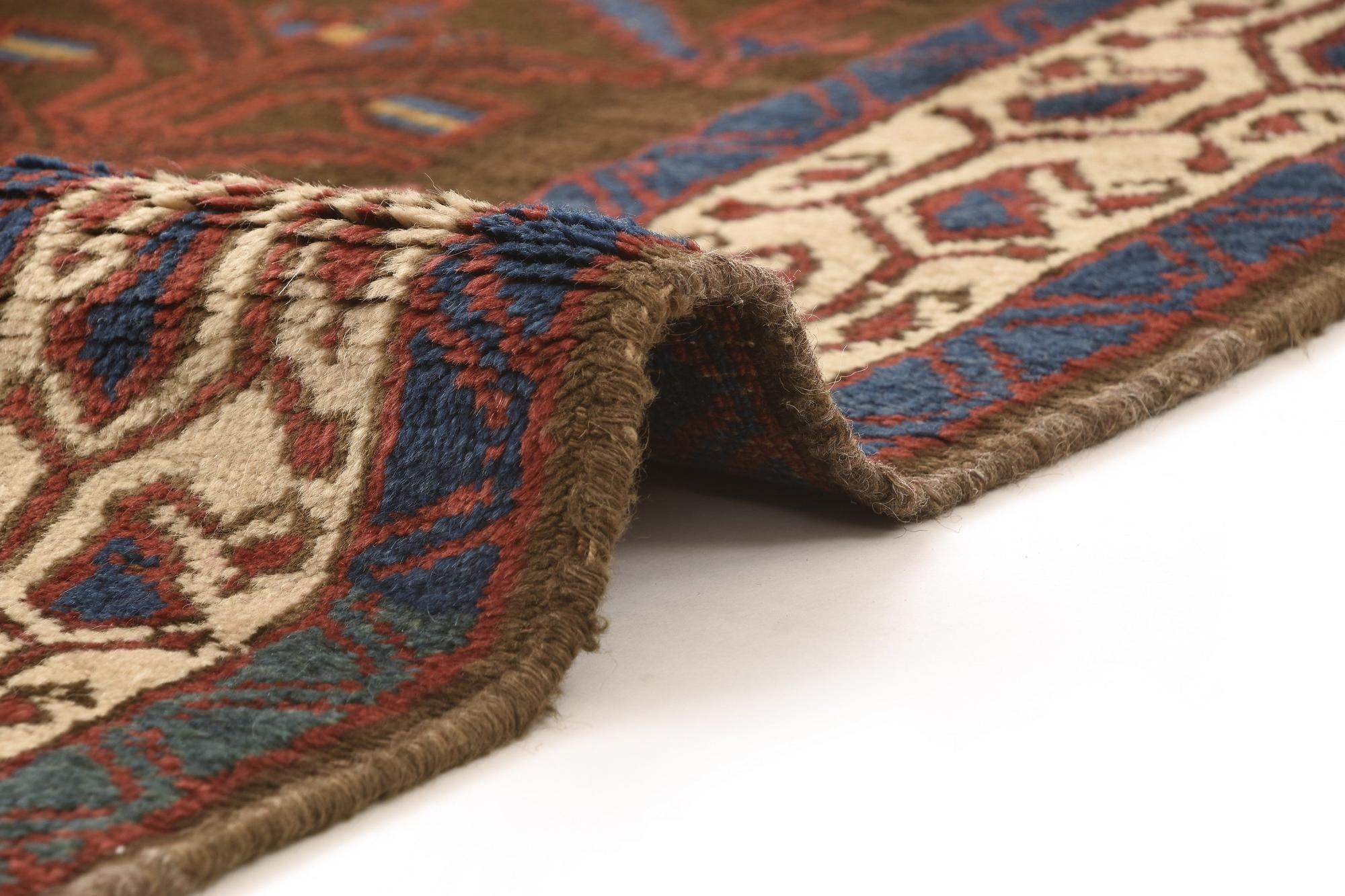 4' 2 x 4' 3 Saudjboulag Square Rug