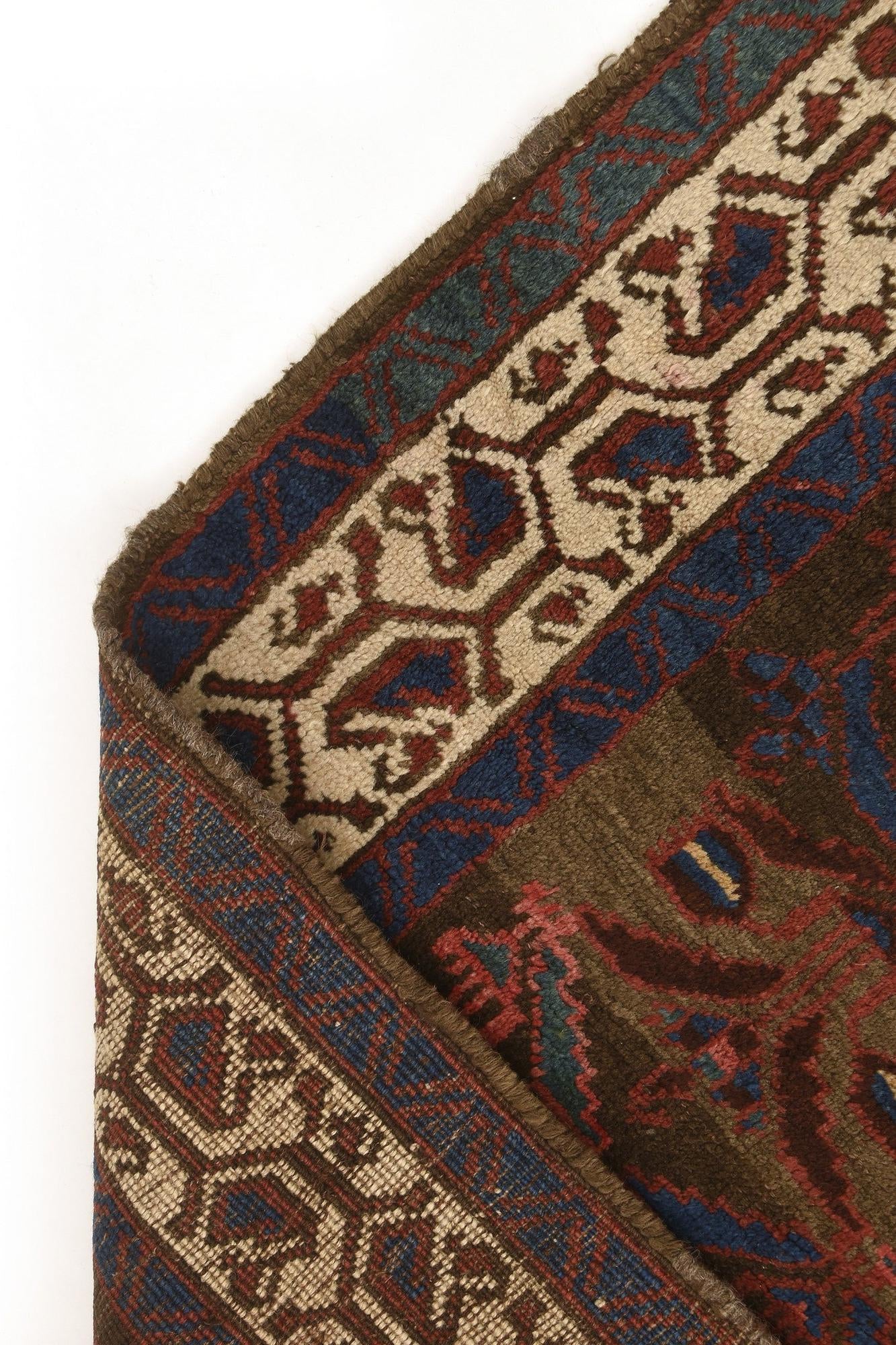 4' 2 x 4' 3 Saudjboulag Square Rug