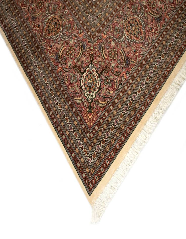 Detail image of 9' 10 x 9' 10 Tabriz Mahi Square Rug