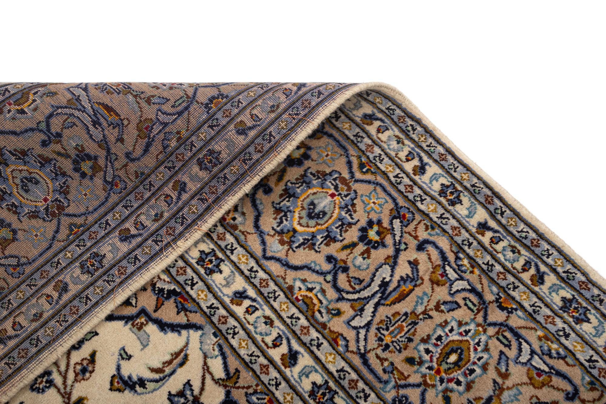 8' 2 x 8' 6 Tabriz Wool Square Rug