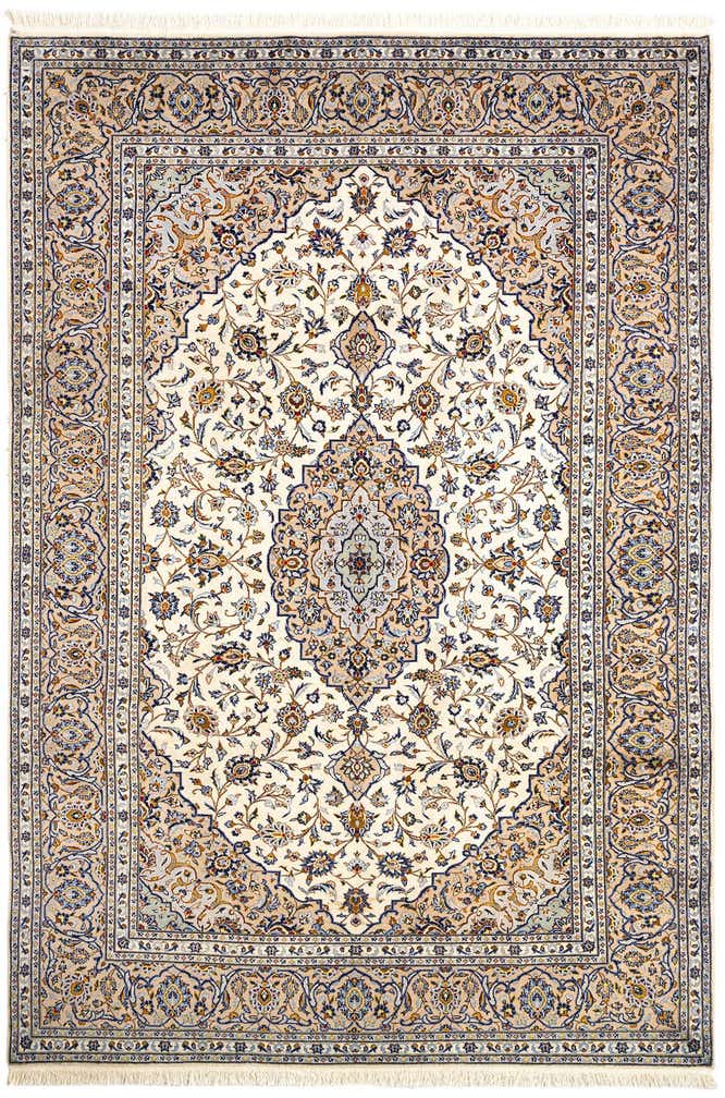 8' 2 x 8' 6 Tabriz Wool Square Rug