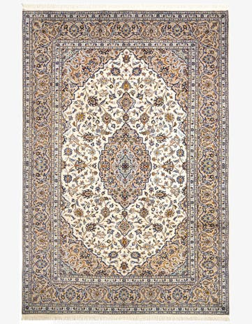8' 2 x 8' 6 Tabriz Wool Square Rug