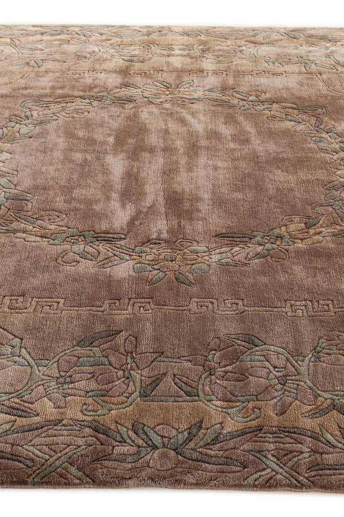 8' 4 x 8' 5 Hand Knotted Tibet Wool Square Rug