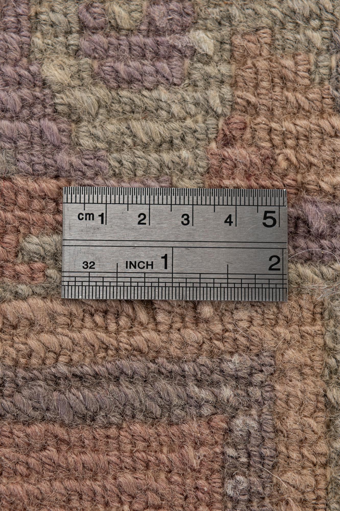 8' x 8' Hand Knotted Tibet Wool Square Rug