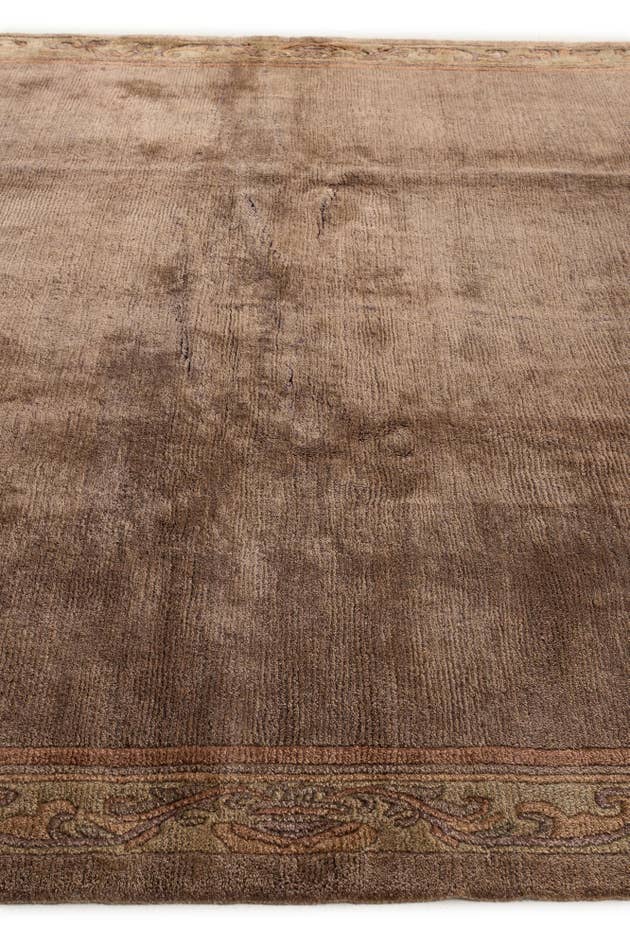 Detail image of 8' x 8' Hand Knotted Tibet Wool Square Rug