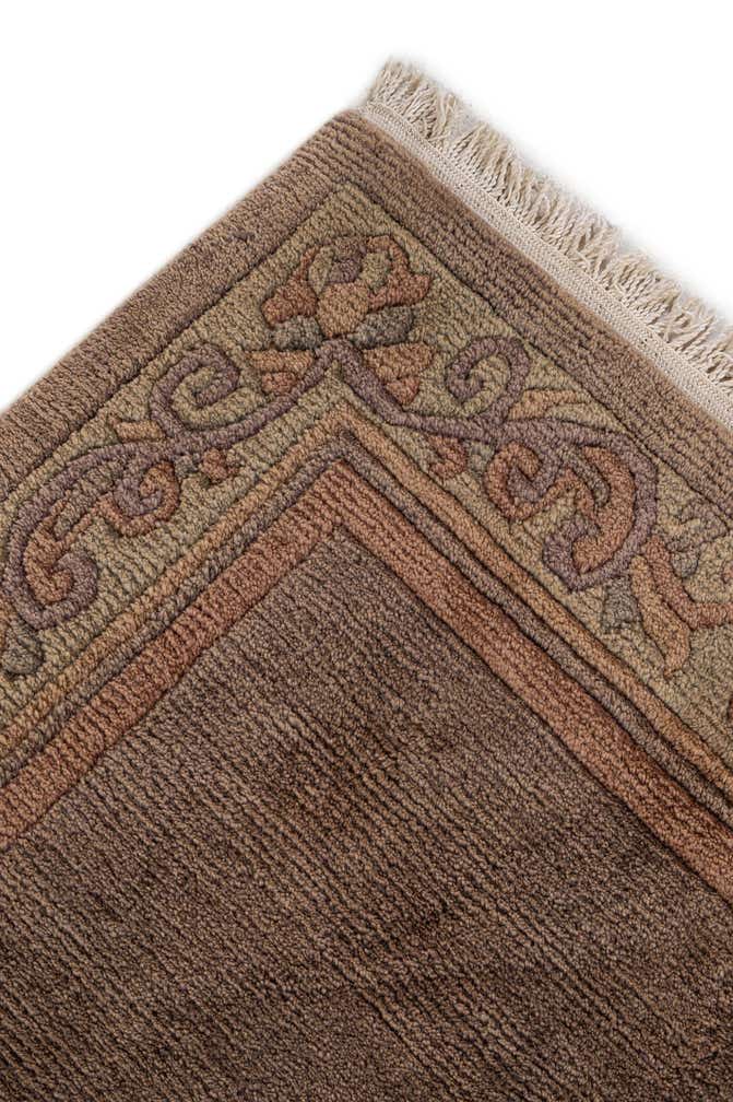 8' x 8' Hand Knotted Tibet Wool Square Rug