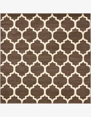 6' x 6' Trellis Square Rug