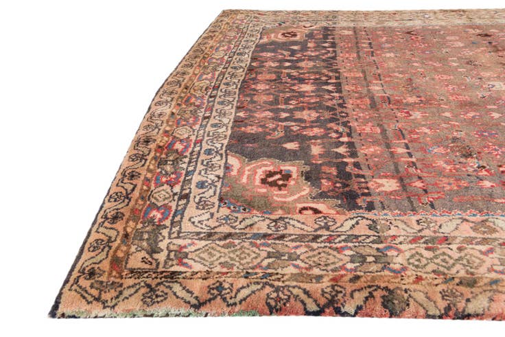 Detail image of 5' 4 x 6' 8 Hand Knotted Ultra Vintage Persian Wool Square Rug