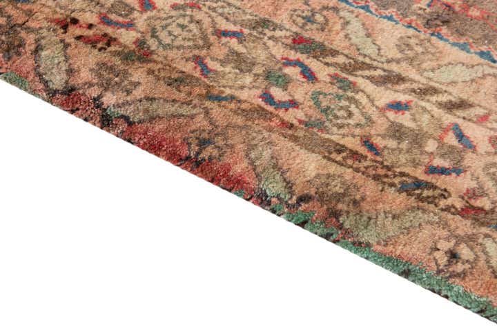5' 4 x 6' 8 Hand Knotted Ultra Vintage Persian Wool Square Rug