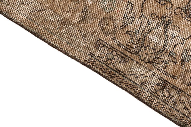Detail image of 7' 9 x 8' 4 Hand Knotted Ultra Vintage Persian Wool Square Rug