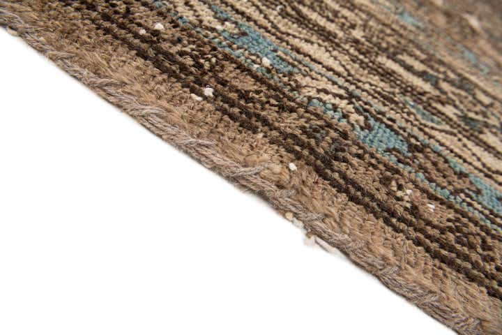 10' 5 x 11' 2 Hand Knotted Ultra Vintage Persian Wool Square Rug