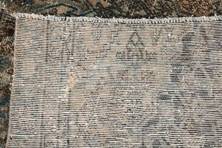 6' 5 x 7' 10 Hand Knotted Ultra Vintage Persian Wool Square Rug