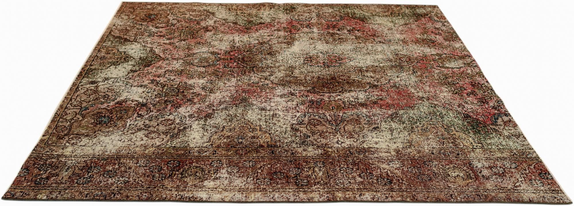 7' 7 x 7' 9 Vintage Royal Wool Square Rug