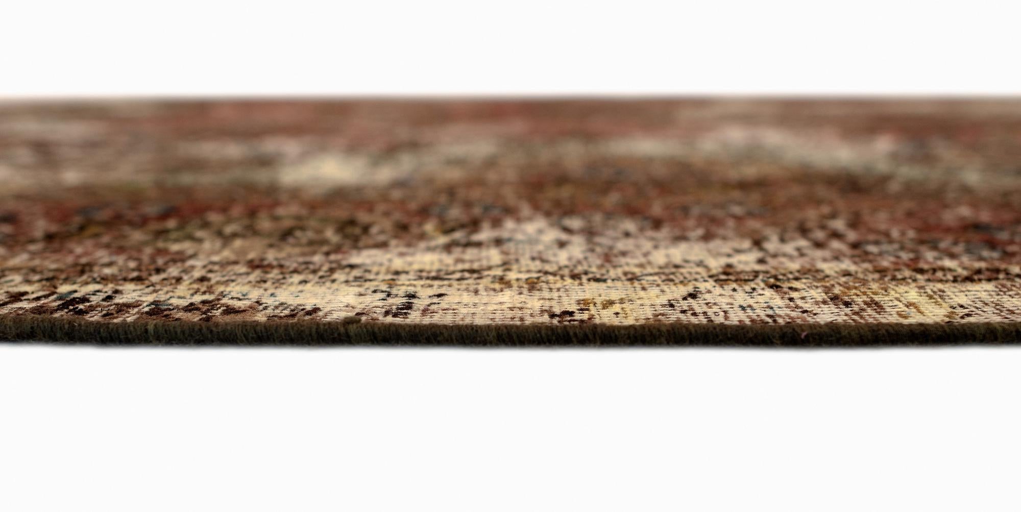 7' 7 x 7' 9 Vintage Royal Wool Square Rug